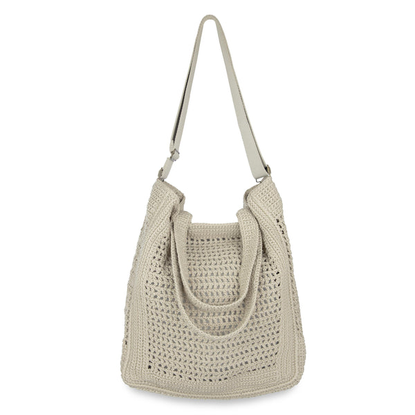 Sakroots Lanie Market Tote Ecru The Sak