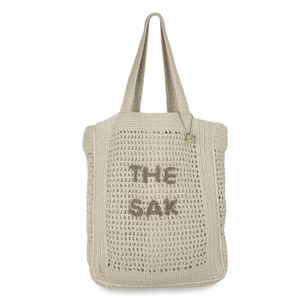 sakroots Lanie Market Tote Ecru The Sak