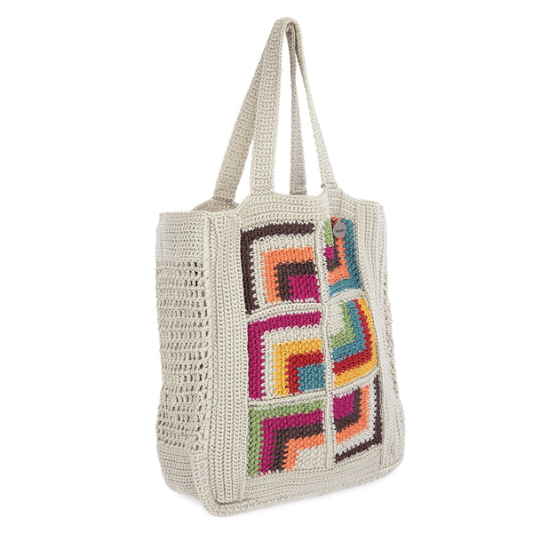Sakroots Lanie Market Tote Multi Geo