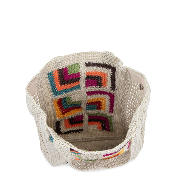 Sakroots Lanie Market Tote Multi Geo