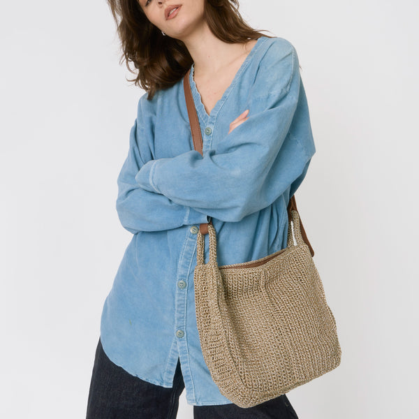 Sakroots Los Feliz Crossbody Bamboo Static