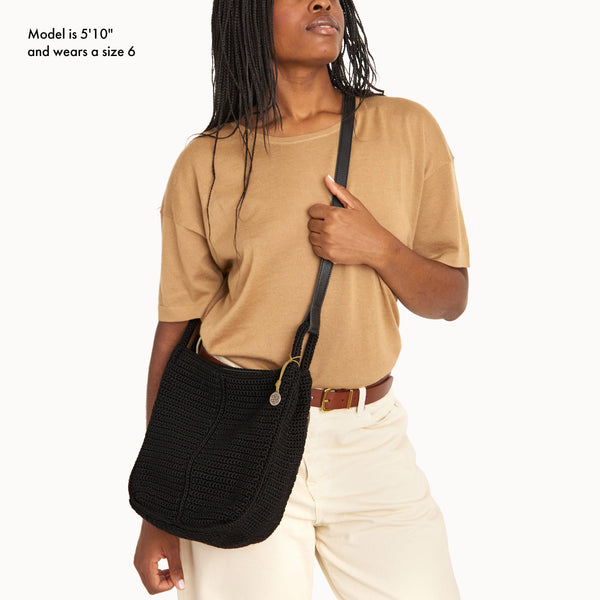 Sakroots Los Feliz Crossbody Black