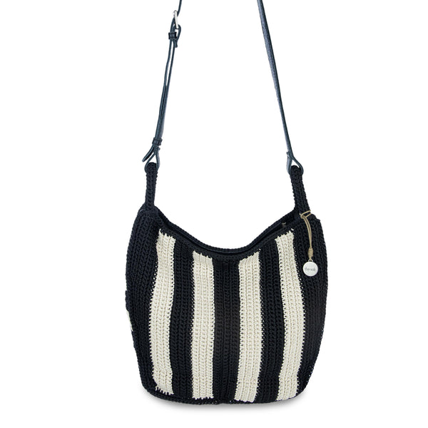 Sakroots Los Feliz Crossbody Black Stripe