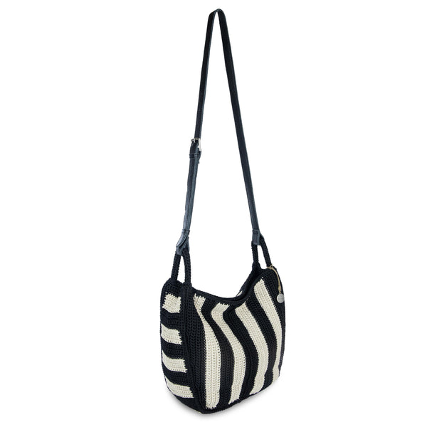 Sakroots Los Feliz Crossbody Black Stripe