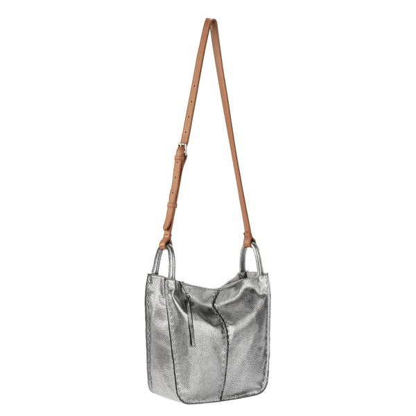 Sakroots Los Feliz Crossbody Dark Silver
