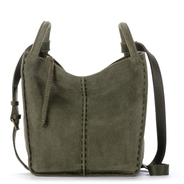 sakroots Los Feliz Crossbody Moss Suede