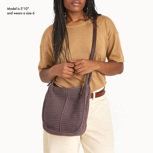 Sakroots Los Feliz Crossbody Mushroom