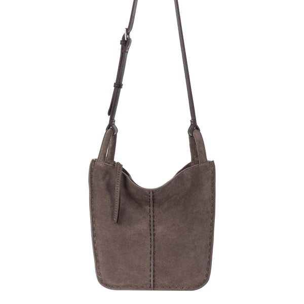 Sakroots Los Feliz Crossbody Mushroom Suede