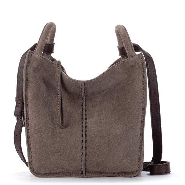 sakroots Los Feliz Crossbody Mushroom Suede