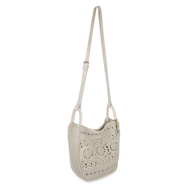 Sakroots Los Feliz Crossbody Natural Medallion