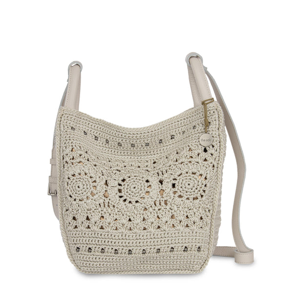 sakroots Los Feliz Crossbody Natural Medallion