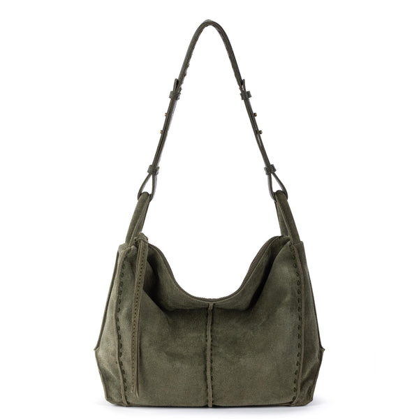 sakroots Los Feliz Hobo Moss Suede
