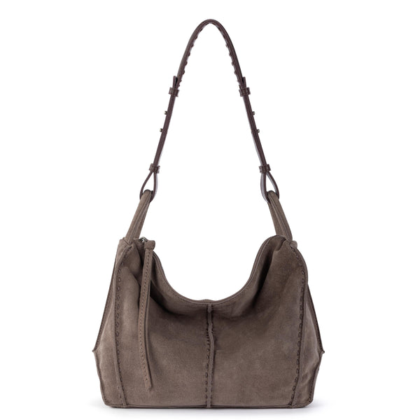 sakroots Los Feliz Hobo Mushroom Suede