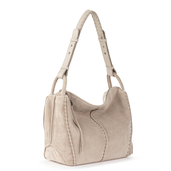Sakroots Los Feliz Hobo Sand Suede