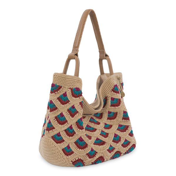 Sakroots Los Feliz Large Tote Bamboo Mermaid