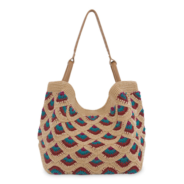 Sakroots Los Feliz Large Tote Bamboo Mermaid