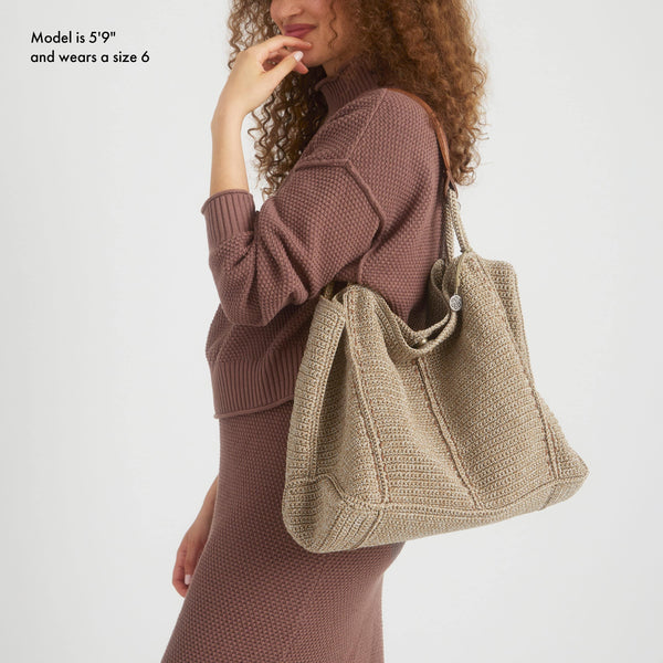 Sakroots Los Feliz Large Tote Bamboo Static