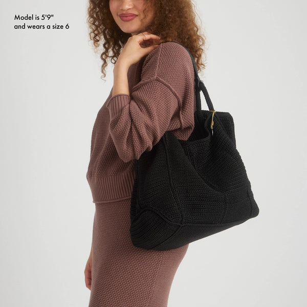 Sakroots Los Feliz Large Tote Black