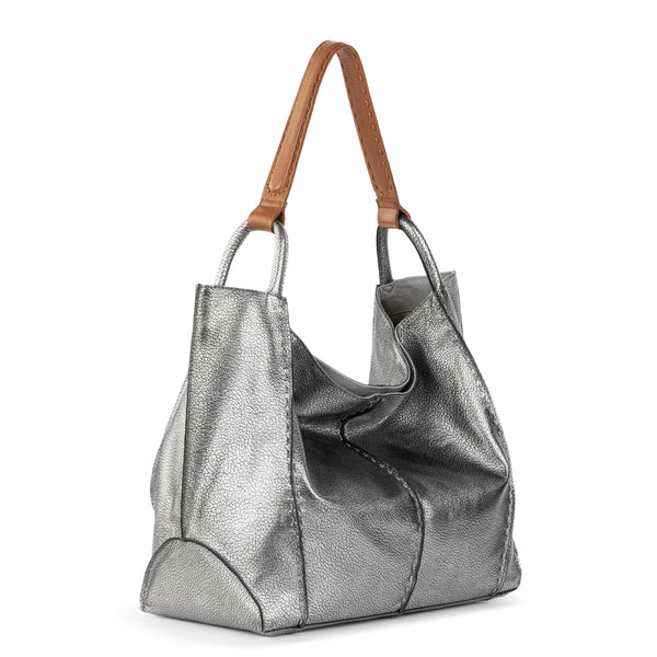 Sakroots Los Feliz Large Tote Dark Silver