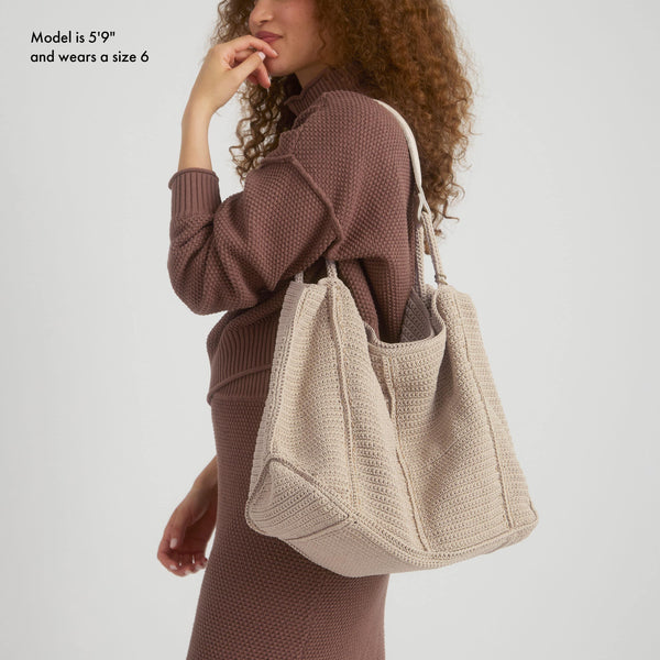 Sakroots Los Feliz Large Tote Ecru