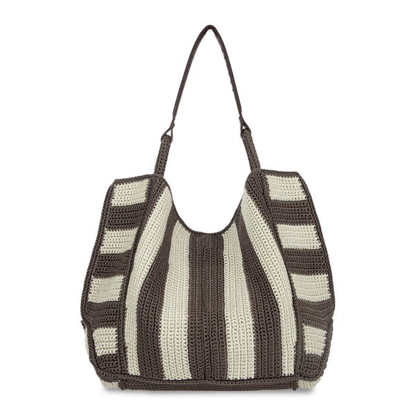 Sakroots Los Feliz Large Tote Mushroom Stripe