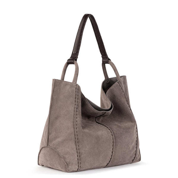 Sakroots Los Feliz Large Tote Mushroom Suede
