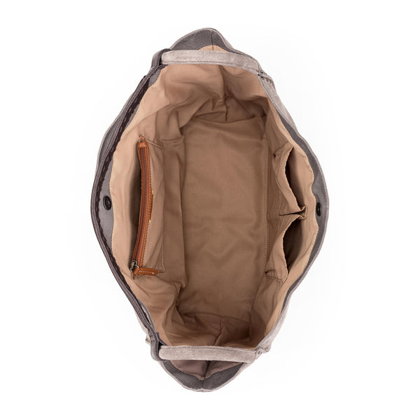 Sakroots Los Feliz Large Tote Mushroom Suede