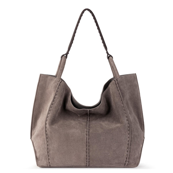 sakroots Los Feliz Large Tote Mushroom Suede