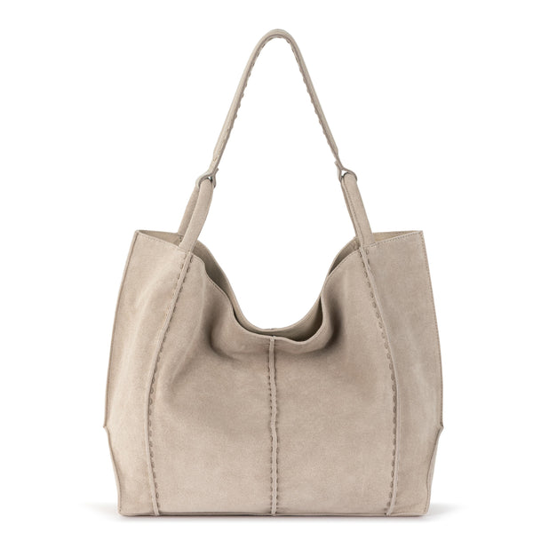 sakroots Los Feliz Large Tote Sand Suede