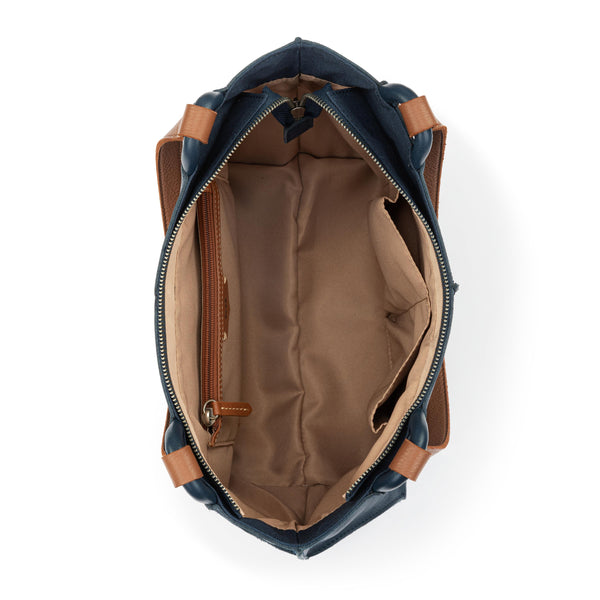 Sakroots Los Feliz Satchel Indigo