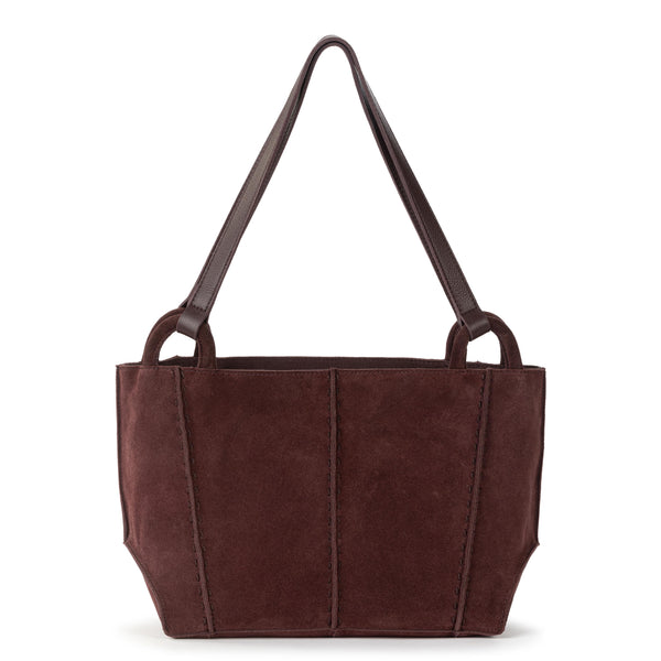 sakroots Los Feliz Satchel Mahogany Suede