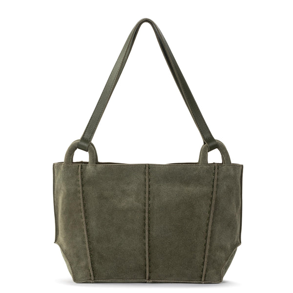 sakroots Los Feliz Satchel Moss Suede