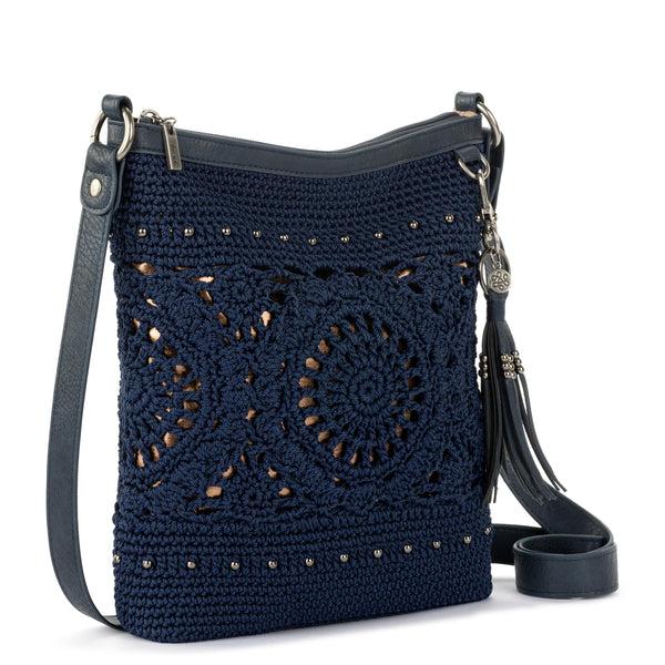 Sakroots Lucia Crossbody Denim Medallion