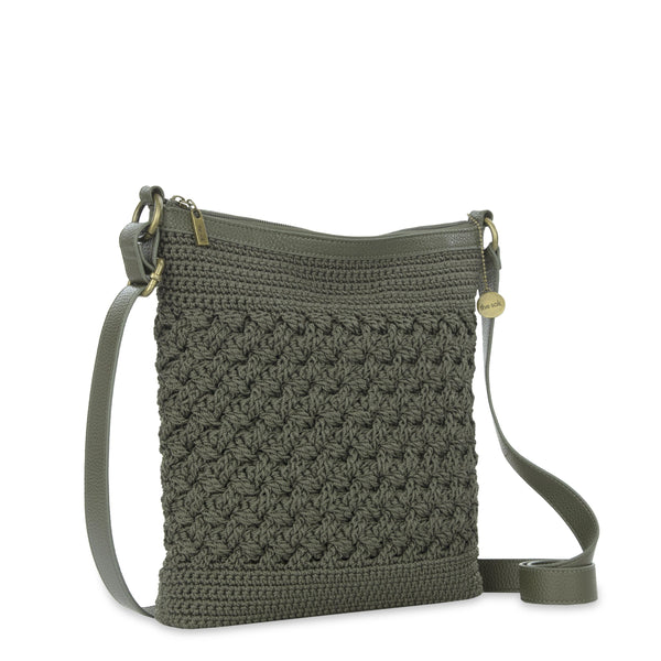 Sakroots Lucia Crossbody Moss Cozy Weave