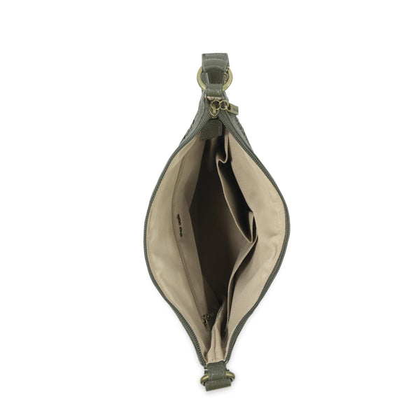 Sakroots Lucia Crossbody Moss Cozy Weave