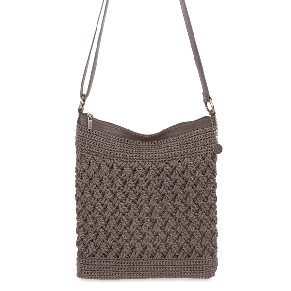 Sakroots Lucia Crossbody Mushroom Cozy Weave