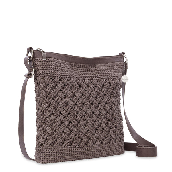 Sakroots Lucia Crossbody Mushroom Cozy Weave