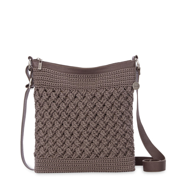 sakroots Lucia Crossbody Mushroom Cozy Weave