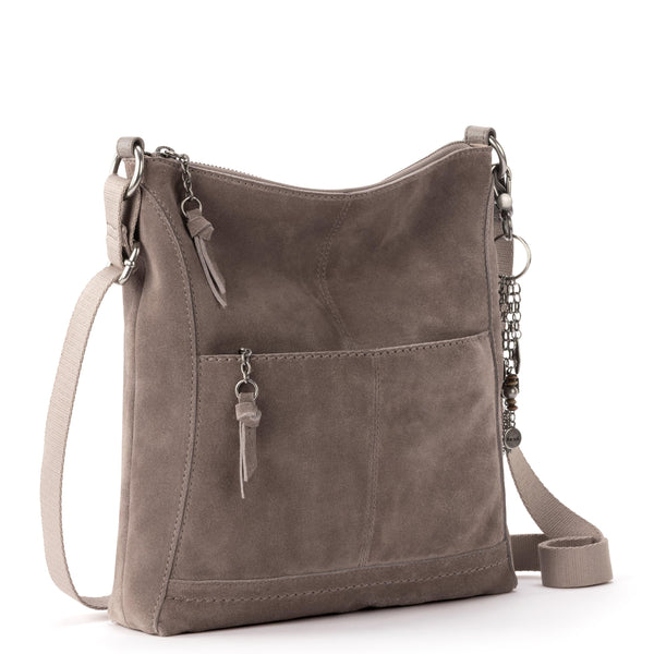 Sakroots Lucia Crossbody Mushroom Suede