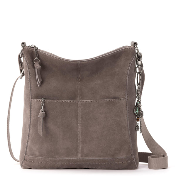 sakroots Lucia Crossbody Mushroom Suede