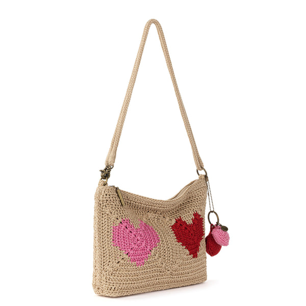 Sakroots Lumi Crossbody Bamboo Heart