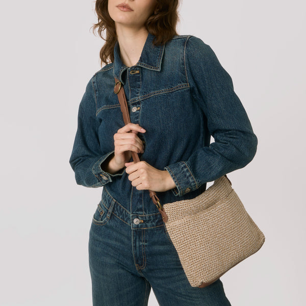 Sakroots Melrose Crossbody Bamboo Static