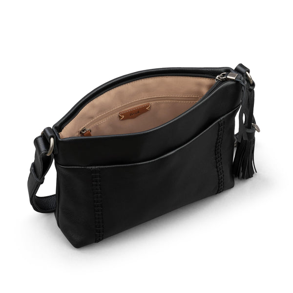 Sakroots Melrose Crossbody Black