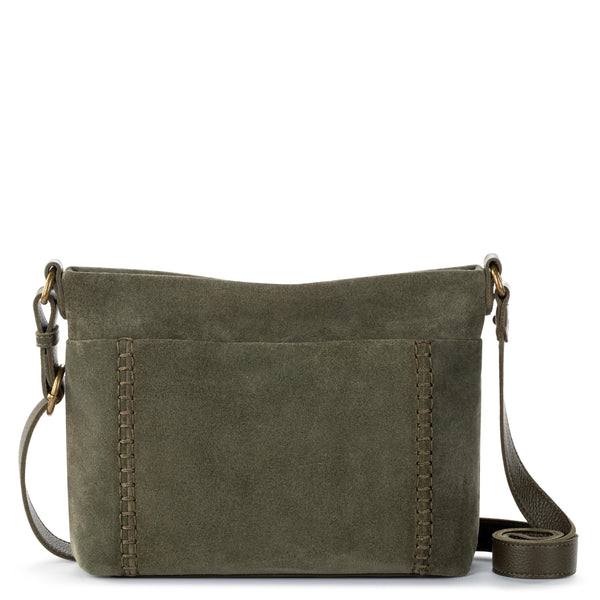 sakroots Melrose Crossbody Moss Suede