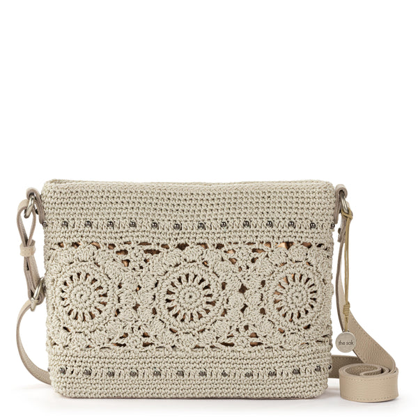 sakroots Melrose Crossbody Natural Medallion