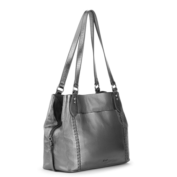 Sakroots Melrose Satchel Gunmetal