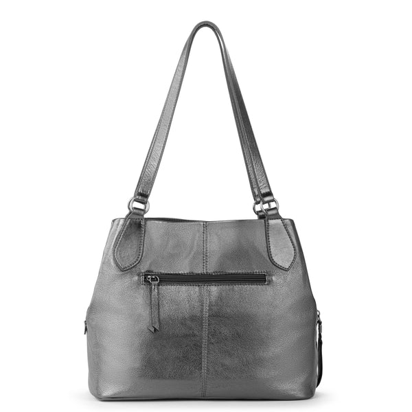 Sakroots Melrose Satchel Gunmetal