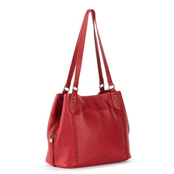 Sakroots Melrose Satchel Scarlet