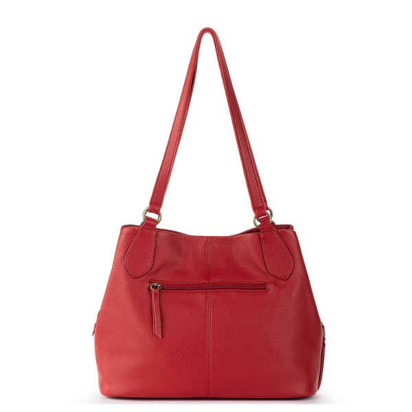 Sakroots Melrose Satchel Scarlet