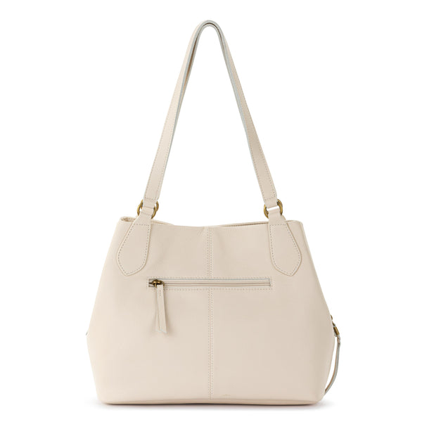 Sakroots Melrose Satchel Stone Neutral Seminyak